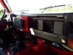 1992 LR LHD Defender 90 Red 200 Tdi A ready dash and Android GPS.jpg
