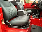 1992 LR LHD Defender 90 Red 200 Tdi A day 15 front seats.jpg