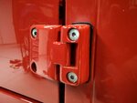 1992 LR LHD Defender 90 Red 200 Tdi A day 15 hinges and SS hardware.jpg